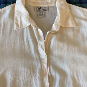 Style & Co Collection 100% silk top Sz 18